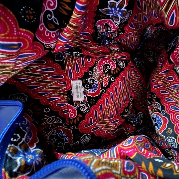 🌸4/$50🌸 Funky One-of-a-Kind Boho Vegan Leather Shoulder Bag - Picture 4 of 15